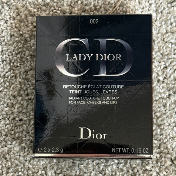 Vintage Dior Cosmetics Lady Dior Bag Charm Key Ring Palette - Picture 2 of 10